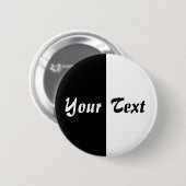 Twee toon - 01 - verticaal ronde button 5,7 cm (Voorkant /achterkant)