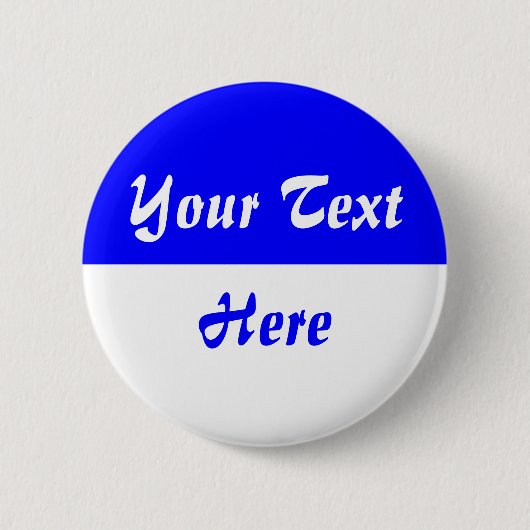 Twee toon - 05 ronde button 5,7 cm (Voorkant)