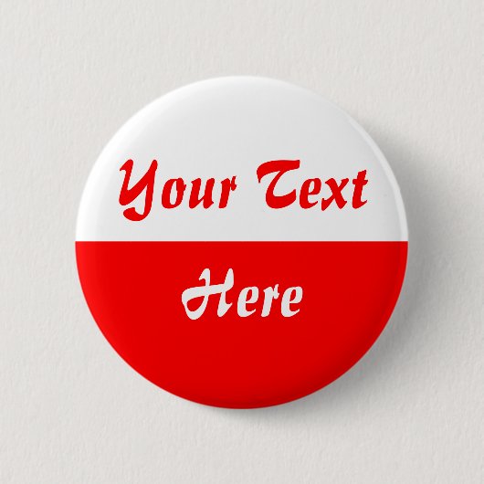 Twee toon - 06 ronde button 5,7 cm (Voorkant)