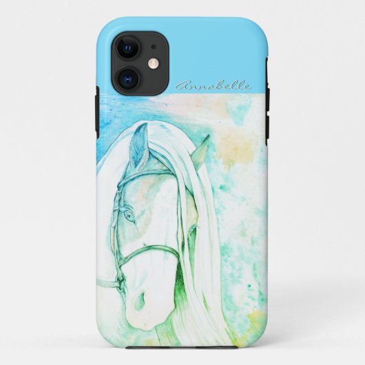 Twee Toon (blauwgroen) Case-Mate iPhone Case (Achterkant)