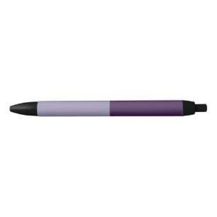 Twee toon - Paars Zwarte Inkt Pen