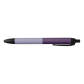 Twee toon - Paars Zwarte Inkt Pen (Bodem)
