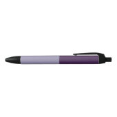 Twee toon - Paars Zwarte Inkt Pen (Bovenkant)