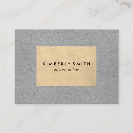 Twee toonaangevende kleurenblokken visitekaartje (Voorkant)