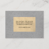 Twee toonaangevende kleurenblokken visitekaartje (Achterkant)