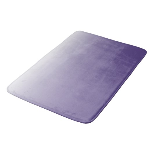 Twee-toongradiënt ombre Ultra Violet Badmat (Gekanteld)