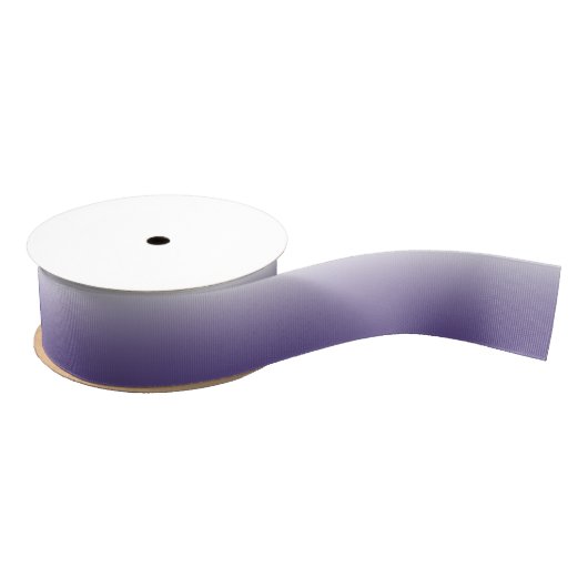 Twee-toongradiënt ombre Ultra Violet Grosgrain Lint (Spoel)