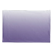 Twee-toongradiënt ombre Ultra Violet Kussensloop (Achterkant)