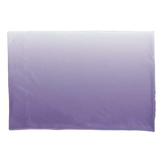 Twee-toongradiënt ombre Ultra Violet Kussensloop (Voorkant)
