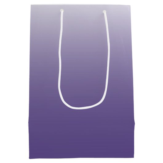 Twee-toongradiënt ombre Ultra Violet Medium Cadeauzakje (Achterkant)