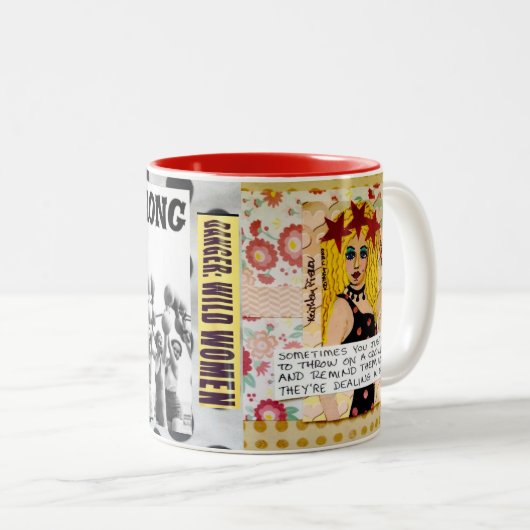 Twee toonkoffie-mok tweekleurige koffiemok (Voorkant rechts)