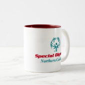 Twee toonkoffie-mok tweekleurige koffiemok (Voorkant rechts)