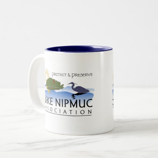 Twee-toonkoffie-mok Tweekleurige Koffiemok (Voorkant links)