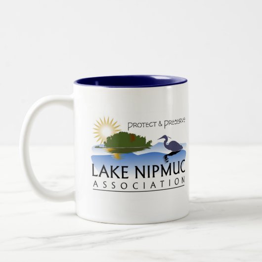 Twee-toonkoffie-mok Tweekleurige Koffiemok (Links)