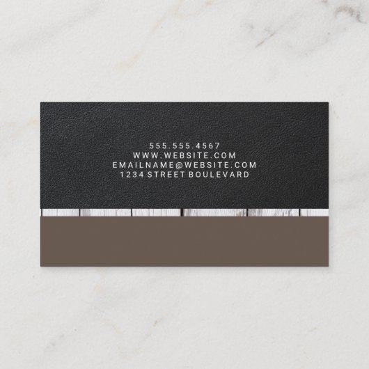 Twee toonleder | Raadpleging | Houtsim Visitekaartje (Achterkant)