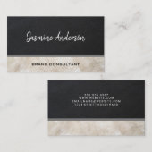 Twee toonleder | Raadpleging Visitekaartje (Voorkant / Achterkant)