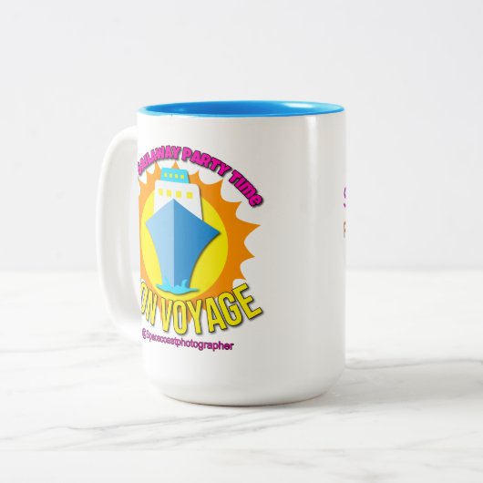 Twee toonMok Tweekleurige Koffiemok (Voorkant links)