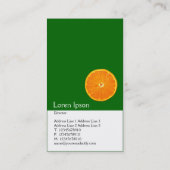 Twee toonverticaal, Clemetine Visitekaartje (Achterkant)