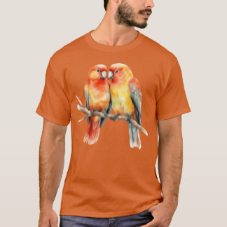 Twee Tortelduifjes cadeau T-shirt