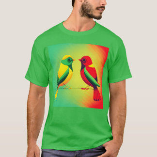 Twee Tortelduifjes Valentijn jongen T-shirt