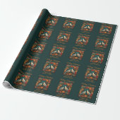Twee Tortelduiven Cadeaupapier (Uitgerold)