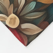Twee Tortelduiven Fleece Deken (Hoek)