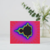 Twee tot de macht van het Veertig Briefkaart (Staand voorkant)