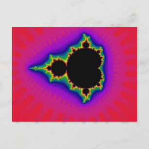 Twee tot de macht van het Veertig Briefkaart