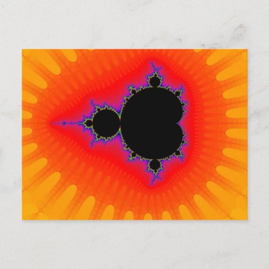 Twee tot de macht van het Veertig Briefkaart (Voorkant)