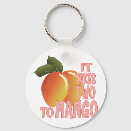 Twee tot Mango Sleutelhanger (Voorkant)