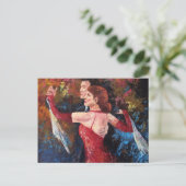 Twee tot Tango Briefkaart (Staand voorkant)