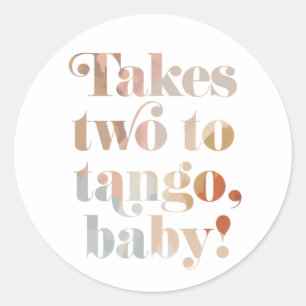 Twee tot Tango Sticker