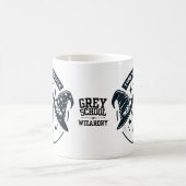 Twee tovenaars praten koffiemok (Center)