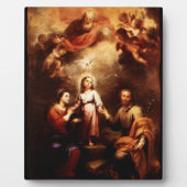 Twee tradities - de Heilige Familie - Murillo Fotoplaat (Voorkant)