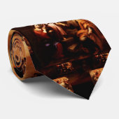 Twee tradities - de Heilige Familie - Murillo Stropdas (Opgerold)