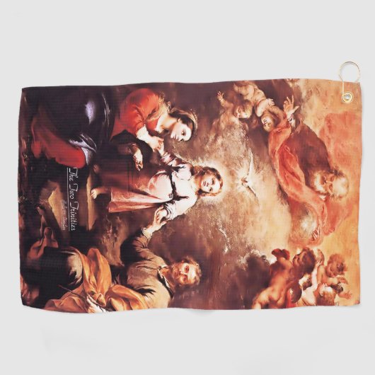 Twee trends golfhanddoek (Horizontaal)