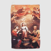 Twee trends golfhanddoek (Voorkant)