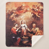 Twee trends sherpa deken (Voorkant)