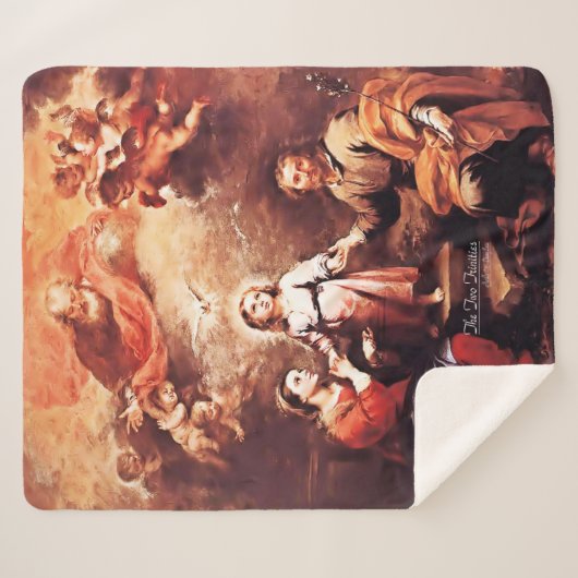 Twee trends sherpa deken (Voorkant (horizontaal))