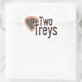 Twee Treys Circle Sticker (Tas)