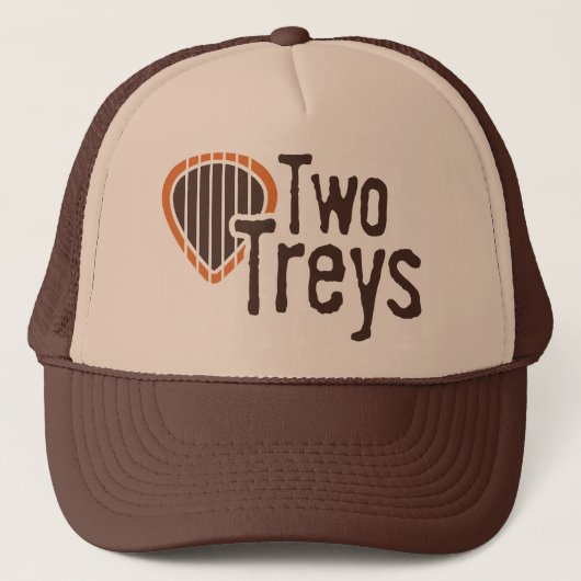 Twee Treys Trucker Hat Pet (Voorkant)