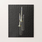 Twee trombones legpuzzel (Verticaal)