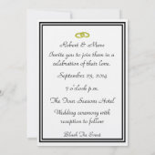 Twee trottoirs met Stropdas voor regenboogbogen Kaart (Achterkant)