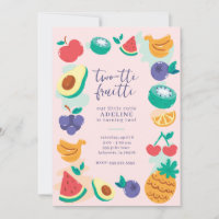 Twee-tti fruitig fruit tweede verjaardagsfeest