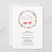 Twee-tti Fruitti Meisje Verjaardag, Zomer 2e Verja Kaart (Voorkant)