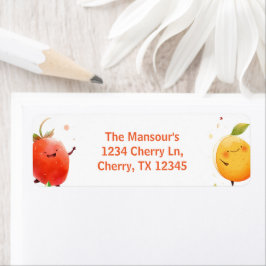 Twee-tti Fruity 2e Verjaardagsfeest Etiket