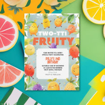 Twee-tti Fruity 2e Verjaardagsfeest