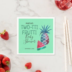 Twee-tti Frutti Baby Shower Servet