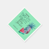 Twee-tti Frutti Baby Shower Servet (Hoek)