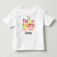 Twee-tti Frutti Cutie Fruit 2de verjaardagsfeestje